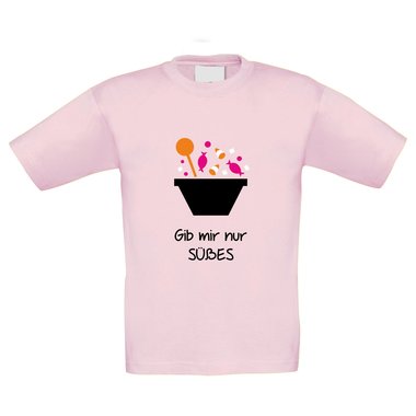 T-Shirt Kinder Halloween Gib mir nur ses