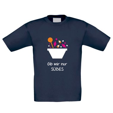 T-Shirt Kinder Halloween Gib mir nur ses