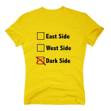 T-Shirt East Side - West Side - Dark Side