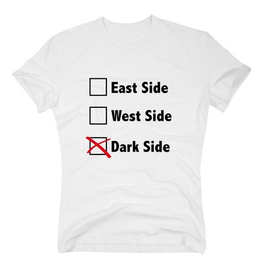 T-Shirt East Side - West Side - Dark Side