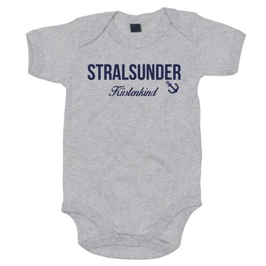 Baby Body Stralsunder Kstenkind weiss-rot 68-80