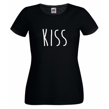 Damen T-Shirt KISS