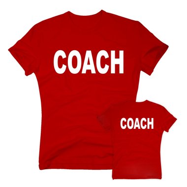 Coach T-Shirt - Herren - für Trainer