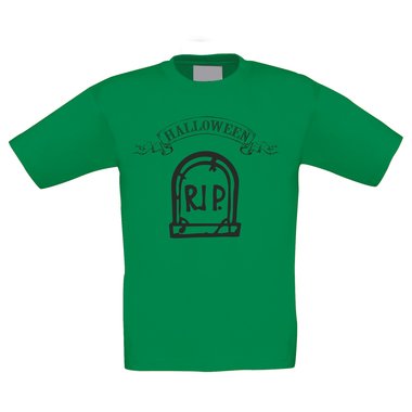 T-Shirt Kinder Halloween - Grabstein RIP