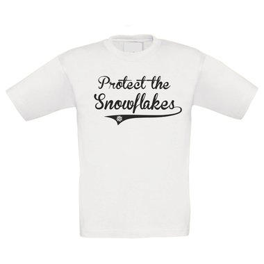 Kinder T-Shirt - Protect the snowflakes
