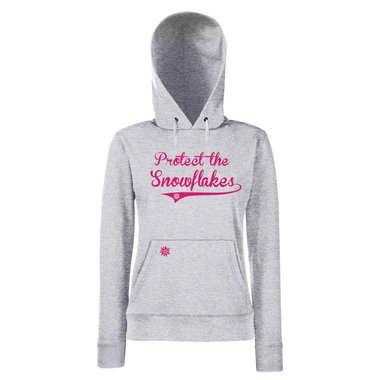 Damen Hoodie - Protect the snowflakes