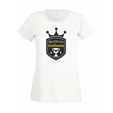 Damen T-Shirt - Weltbeste Freundin
