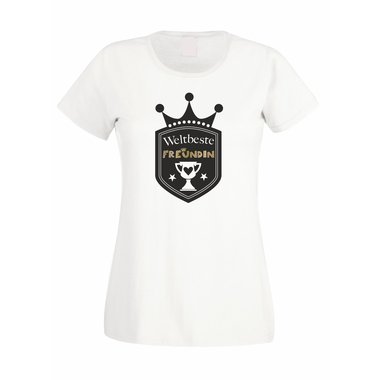 Damen T-Shirt - Weltbeste Freundin