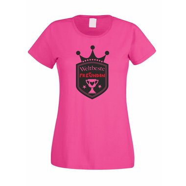 Damen T-Shirt - Weltbeste Freundin