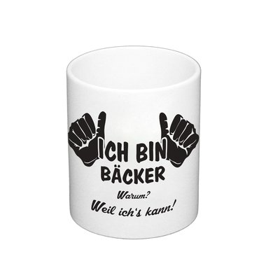 Kaffeebecher - Ich bin Bcker