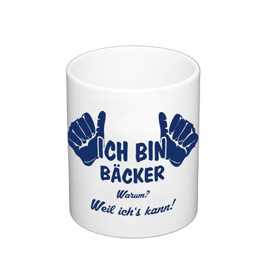 Kaffeebecher - Ich bin Bcker