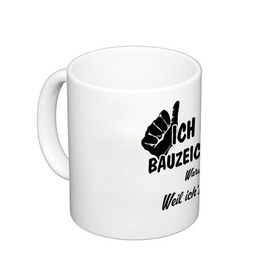 Kaffeebecher - Ich bin Bauzeichnerin