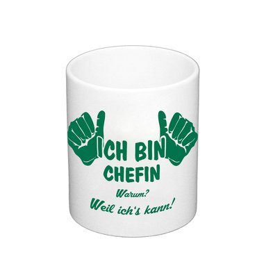 Kaffeebecher - Ich bin Chefin