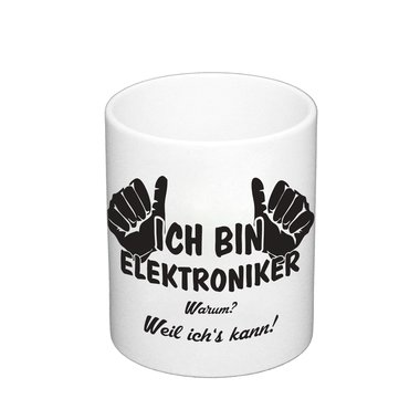 Kaffeebecher - Ich bin Elektroniker