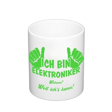 Kaffeebecher - Ich bin Elektroniker