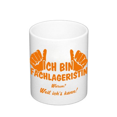 Kaffeebecher - Ich bin Fachlageristin