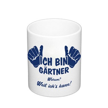 Kaffeebecher - Ich bin Grtner