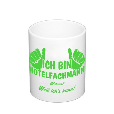 Kaffeebecher - Ich bin Hotelfachmann