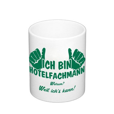 Kaffeebecher - Ich bin Hotelfachmann