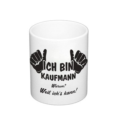 Kaffeebecher - Ich bin Kaufmann