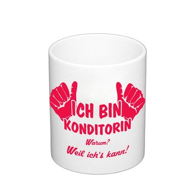 Kaffeebecher - Ich bin Konditorin