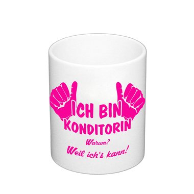 Kaffeebecher - Ich bin Konditorin