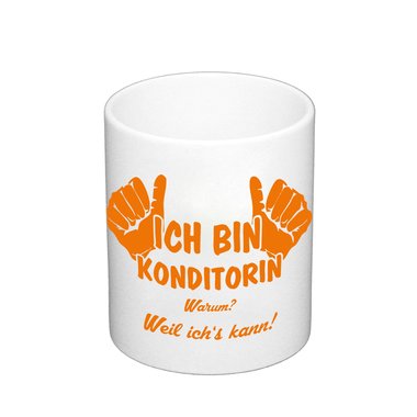 Kaffeebecher - Ich bin Konditorin