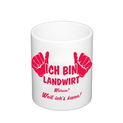 Kaffeebecher - Ich bin Landwirt