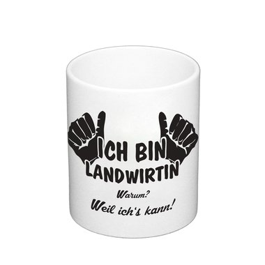 Kaffeebecher - Ich bin Landwirtin