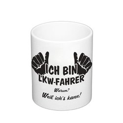 Kaffeebecher - Ich bin LKW-Fahrer