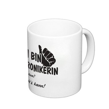 Kaffeebecher - Ich bin Mechatronikerin