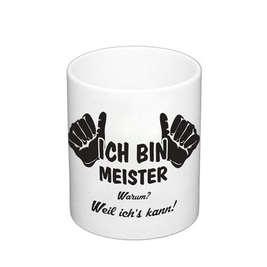 Kaffeebecher - Ich bin Meister