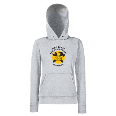 Damen Hoodie - Wenn Opa es nicht reparieren kann, kann es keiner