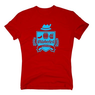 Herren T-Shirt - Oktoberfest Saufgruppe