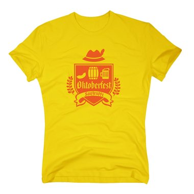 Herren T-Shirt - Oktoberfest Saufgruppe