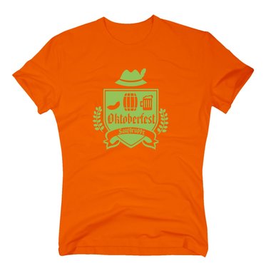 Herren T-Shirt - Oktoberfest Saufgruppe