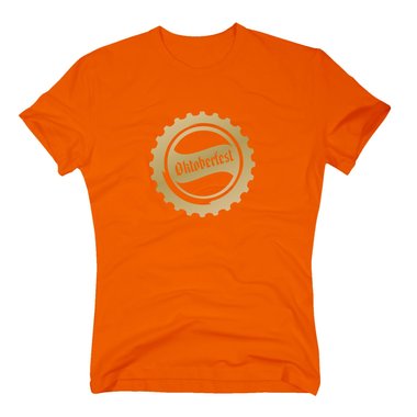 Herren T-Shirt - Oktoberfest Bierdeckel