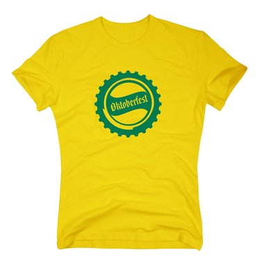 Herren T-Shirt - Oktoberfest Bierdeckel