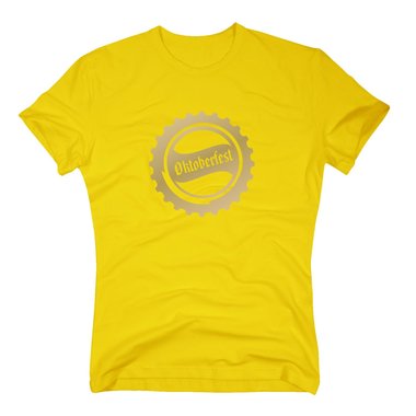 Herren T-Shirt - Oktoberfest Bierdeckel