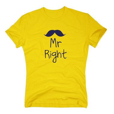 Herren T-Shirt - Mr Right