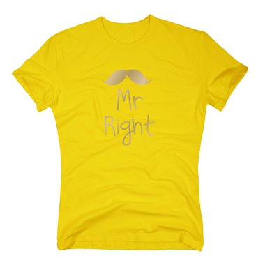 Herren T-Shirt - Mr Right