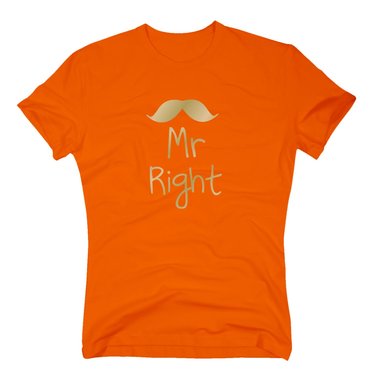 Herren T-Shirt - Mr Right