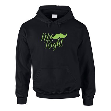 Herren Hoodie - Mr Right (kursiv)