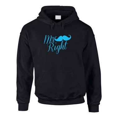 Herren Hoodie - Mr Right (kursiv)