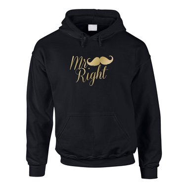 Herren Hoodie - Mr Right (kursiv)