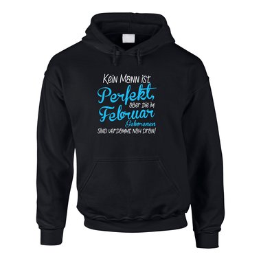 Herren Hoodie - Kein Mann ist perfekt, aber die im Mrz Geborenen sind verdammt nah dran!