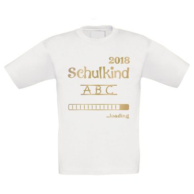 Kinder T-Shirt - Schulkind Loading 2018