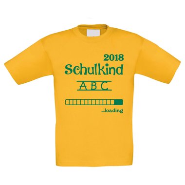 Kinder T-Shirt - Schulkind Loading 2018