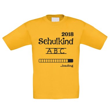 Kinder T-Shirt - Schulkind Loading 2018