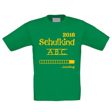 Kinder T-Shirt - Schulkind Loading 2018